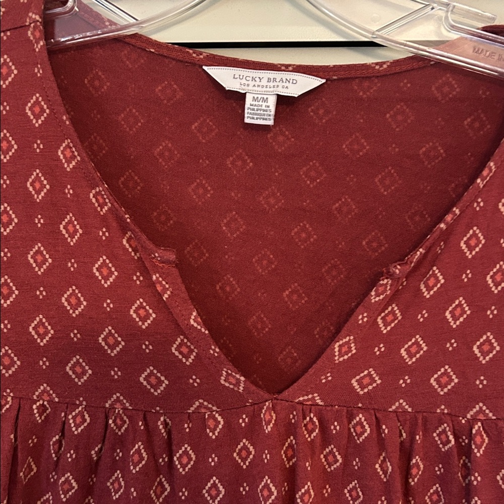 Lucky Brand Blouse (M) - Picture 2 of 5